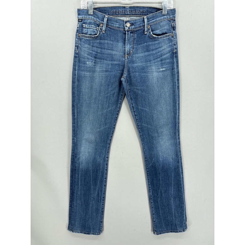 Citizens Of Humanity Jeans Womens‎ 28 Blue Ava Low Rise Straight Leg Denim USA